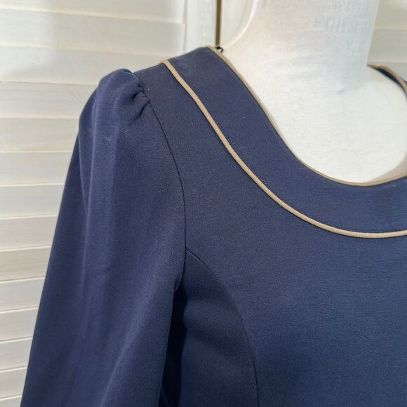 Next Navy Blue Dress Size10 (UK 14) Retro Style Shift - Picture 7 of 14
